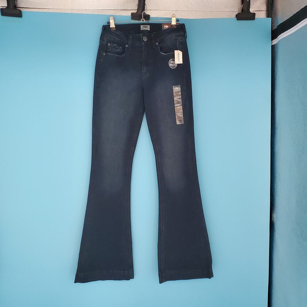 NEW Tokyo Darling Jeans Size 4 High Wasted Flare Stretch